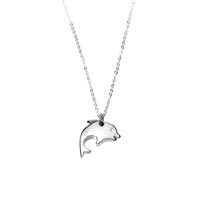 Collana 2Jewels Puppy in Acciaio Cristallo 251164